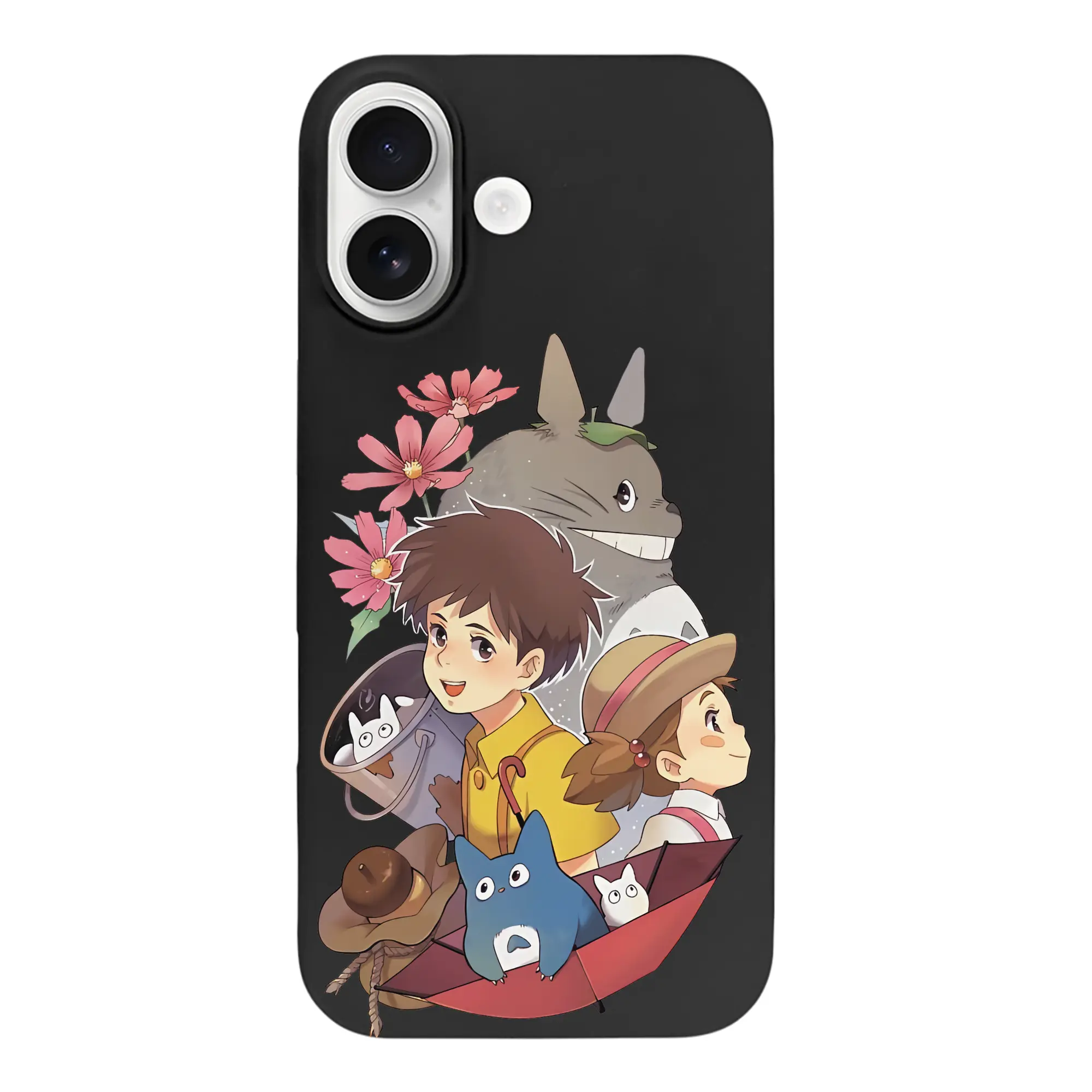 となりのトトロ グッズ 草壁 メイ - iPhone 17 シリーズ シリコンケース 薄型 耐衝撃 指紋防止 ソフトタッチカバー 精密フィット 傷防止 保護ケース iPhone 17/17 Air/17 Pro/17 Pro Max 対応